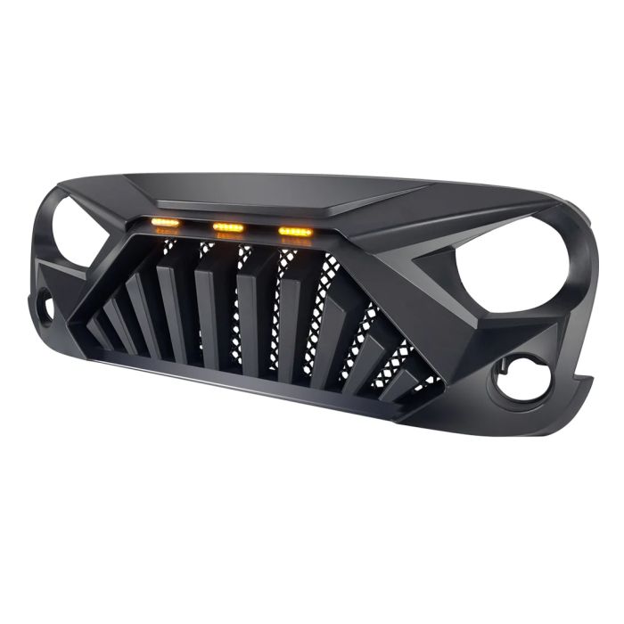 American Modified  Goliath Grille for 07-26 Jeep Wrangler JK, JL, & Gladiator JT W/O TrailCam