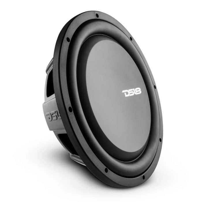 DS18 PSW12.4D PS Shallow-Mount Water Resistant 12" Subwoofer 600 Watts Rms DVC 4-Ohm 