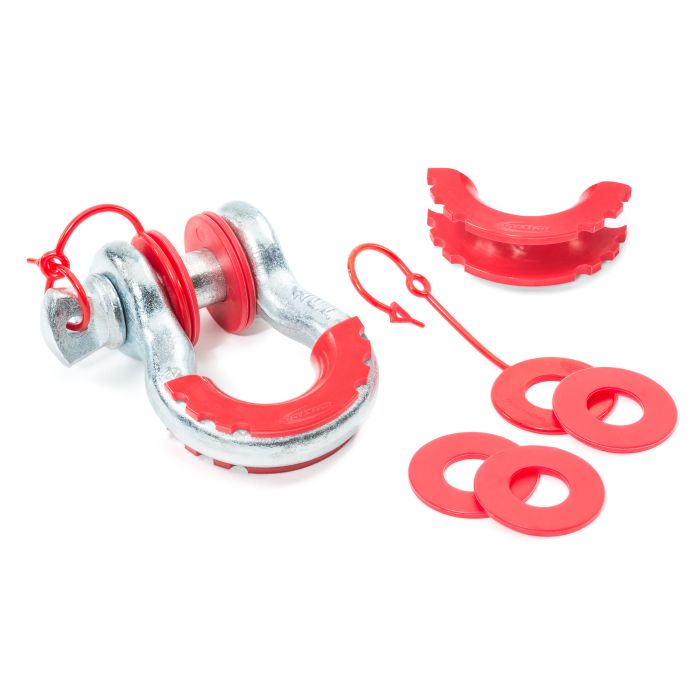 DAY D-RING ISO W/LCK WASHER COMBO RED