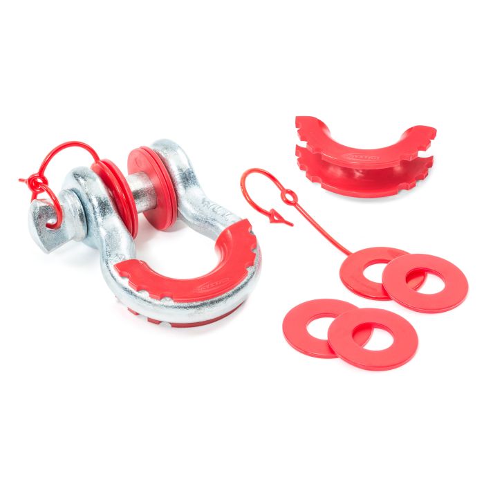 DAY D-RING ISO W/LCK WASHER COMBO RED