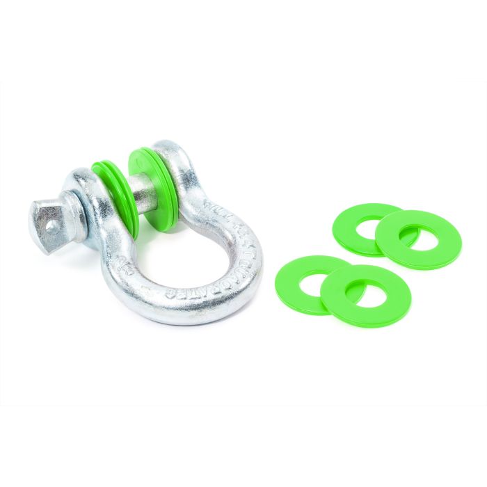 DAYSTAR D-RING WASHER FLO GREEN