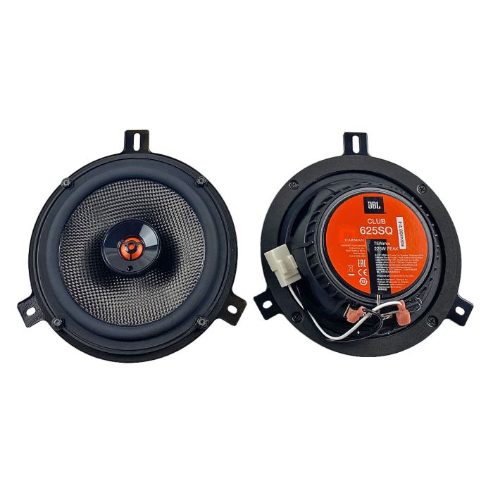 Quadratec  JBL Club Series Plug and Play Premium Sound Bar Speaker Upgrade for 07-18 Jeep Wrangler JK