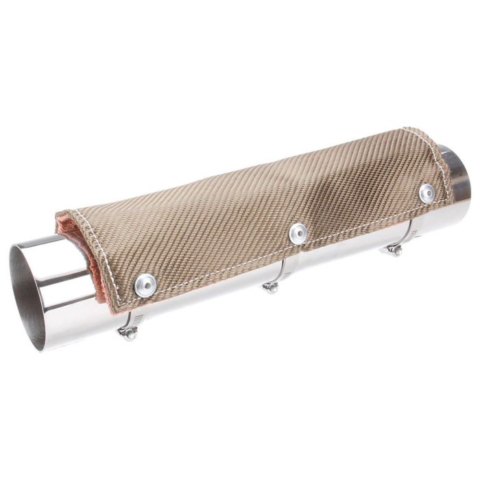 Design Engineering  Titanium Pipe Shield 