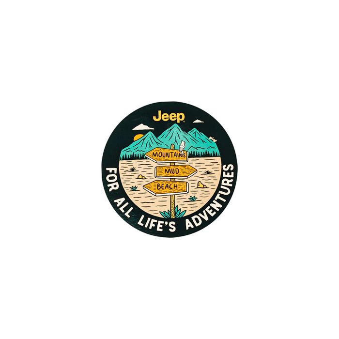 Sticker - Jeep® For All Lifes Adventures