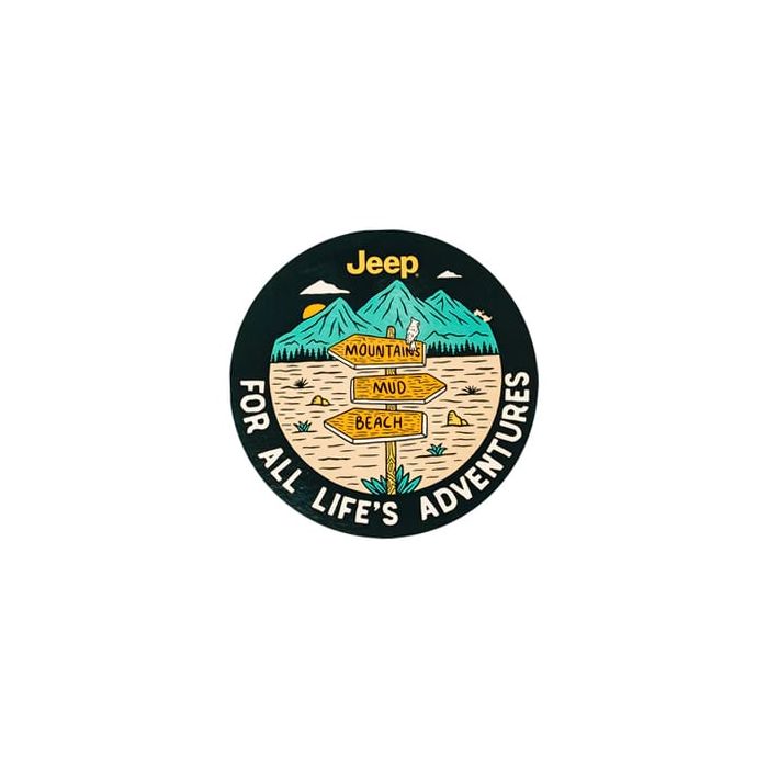 Sticker - Jeep® For All Lifes Adventures