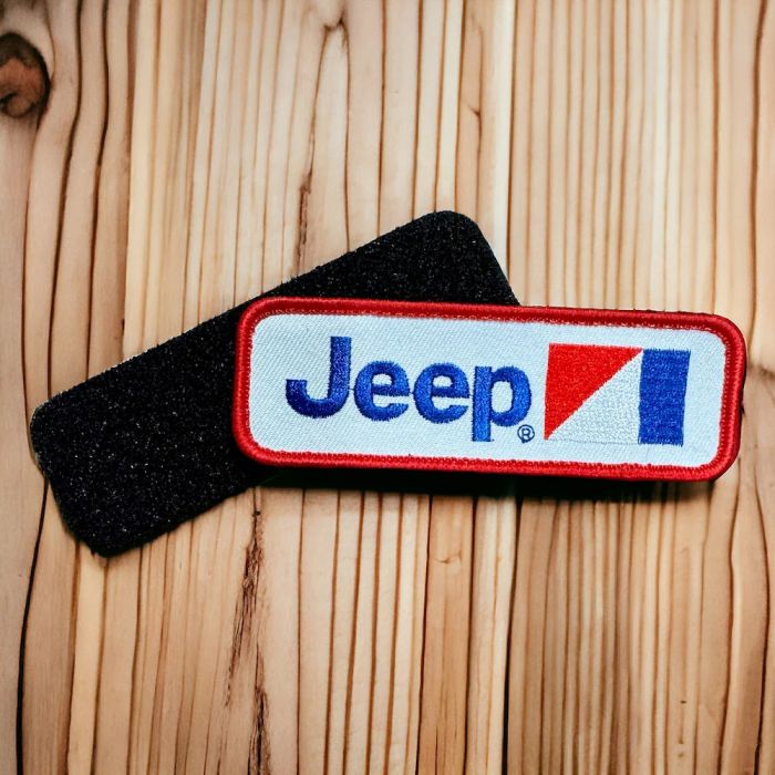 Patch - Jeep 1970-1987 Logo Two Piece Velcro Backing