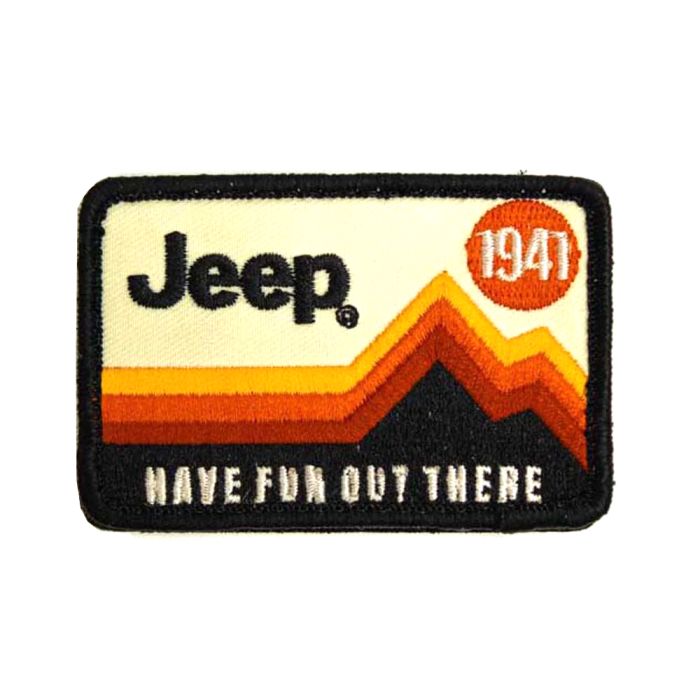 Patch - Jeep Have Fun Out There Heat Seal Backing