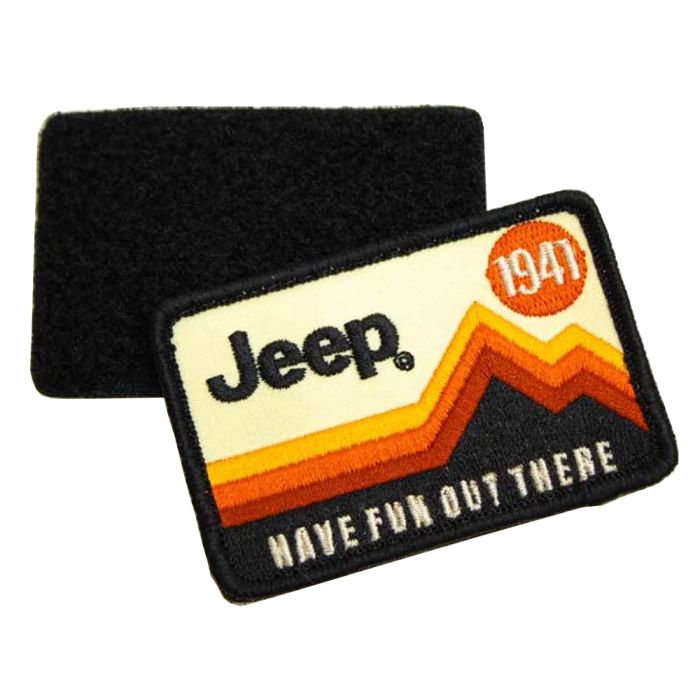Patch - Jeep Have Fun Out There Two Piece Velcro Backing