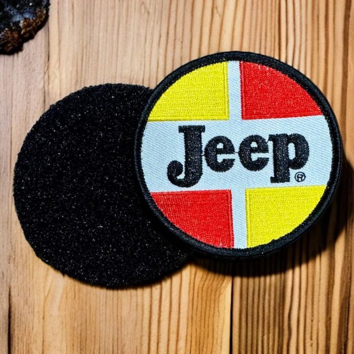 Patch - Jeep 1963-1970 Logo Two Piece Velcro Backing