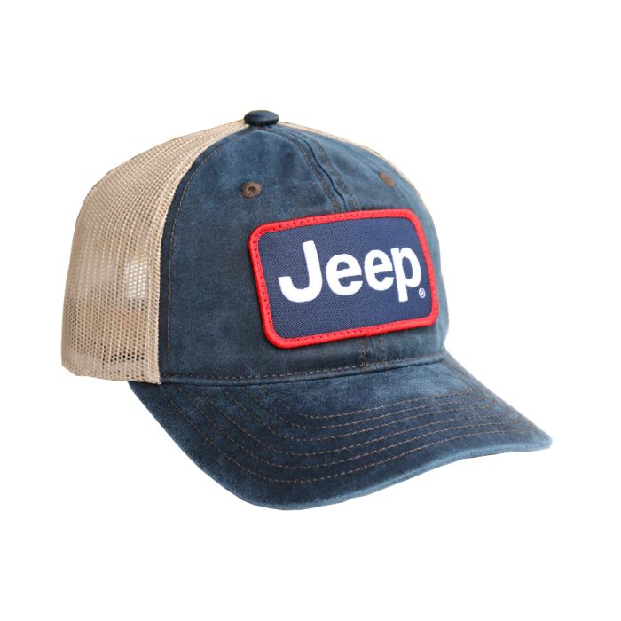 Jeep Merchandise  Jeep Chino Twill Patch Hat 
