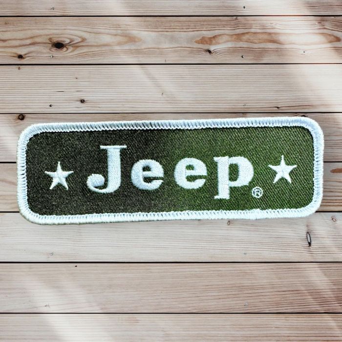 Patch - Jeep Stars logo Heat Seal Backing