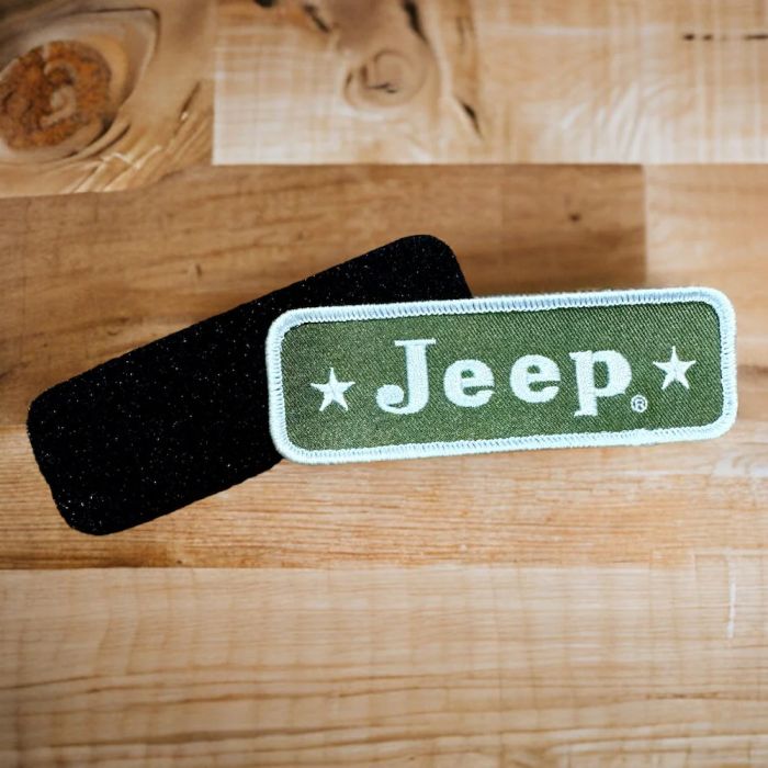 Patch - Jeep Stars logo Two Piece Velcro Backing