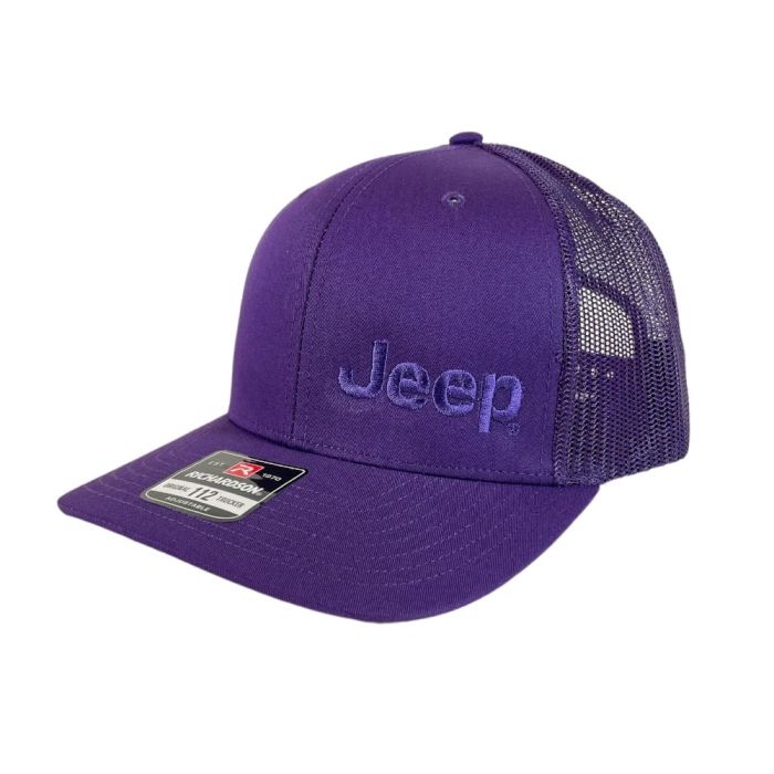 Jeep Merchandise  Jeep Text TONAL Trucker Hat 