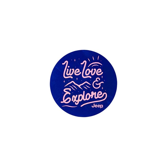 Sticker - Jeep® Live Love Explore