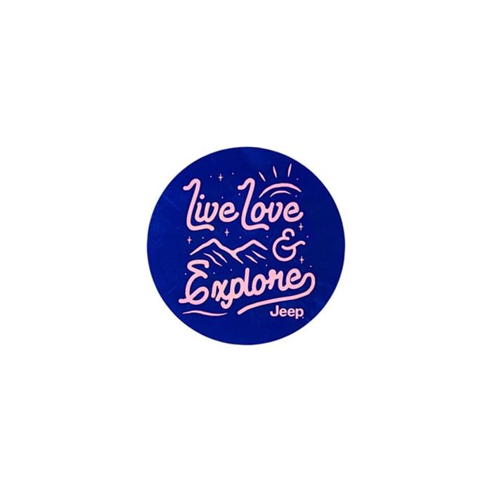 Sticker - Jeep® Live Love Explore