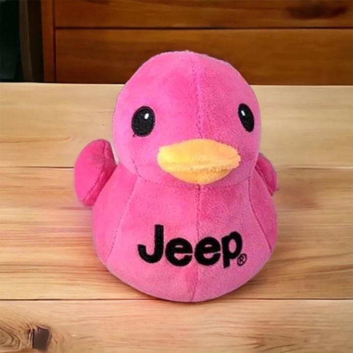 Jeep Duck Plush Bright Pink