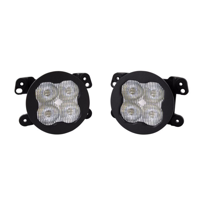 Diode Dynamics DD8942 SS3 Dual Color Type M SAE Fog Light Kit for 07-18  Jeep Wrangler JK, 18-23 Wrangler JL Sahara/Rubicon (w/ Plastic Bumper), & 20-23 Gladiator JT Overland/Rubicon (w/ Plastic Bumper)
