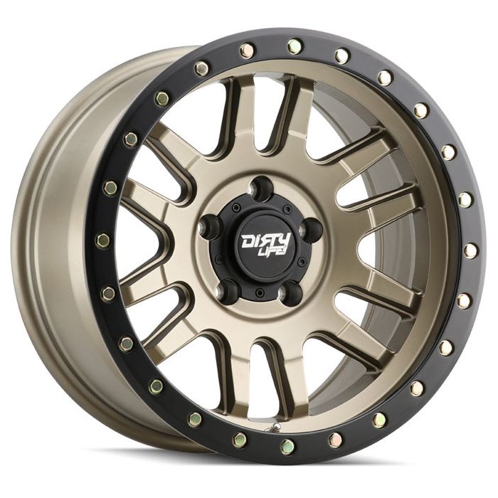 DIRTY LIFE CANYON PRO 9309 SATIN GOLD 17X9 6-139.7 0MM 106MM 5BS