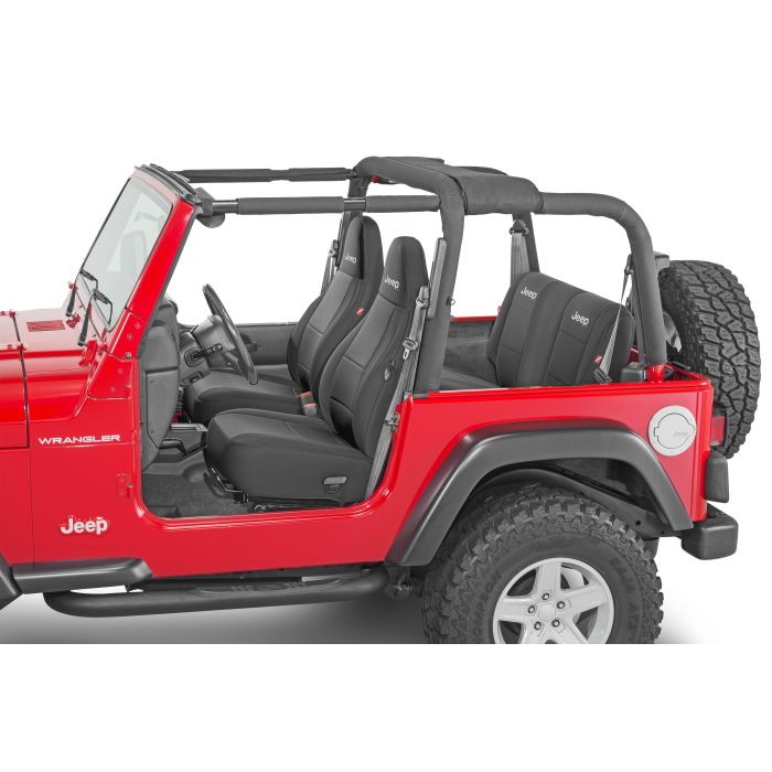 Diver Down Jeep License  Front and Rear Neoprene Seat Covers for 97-06 Jeep Wrangler TJ