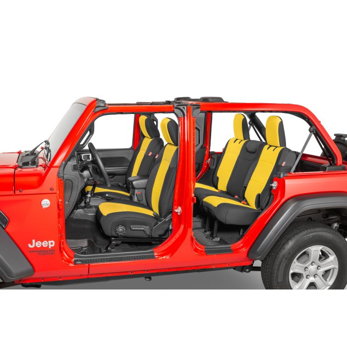 DIVER DOWN NEO SEAT COVER YEL JLU W/O RR ARMREST