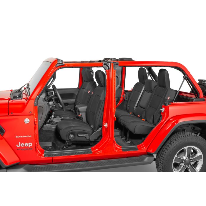 DIVER DOWN NEO SEAT COVER BLK JLU W/ RR ARMREST w/Console Cover
