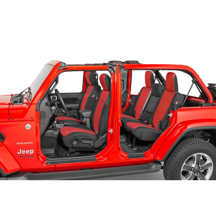 Diver Down  Front and Rear Neoprene Seat Covers for 18-25 Jeep Wrangler JL 4Xe Unlimited 4-Door