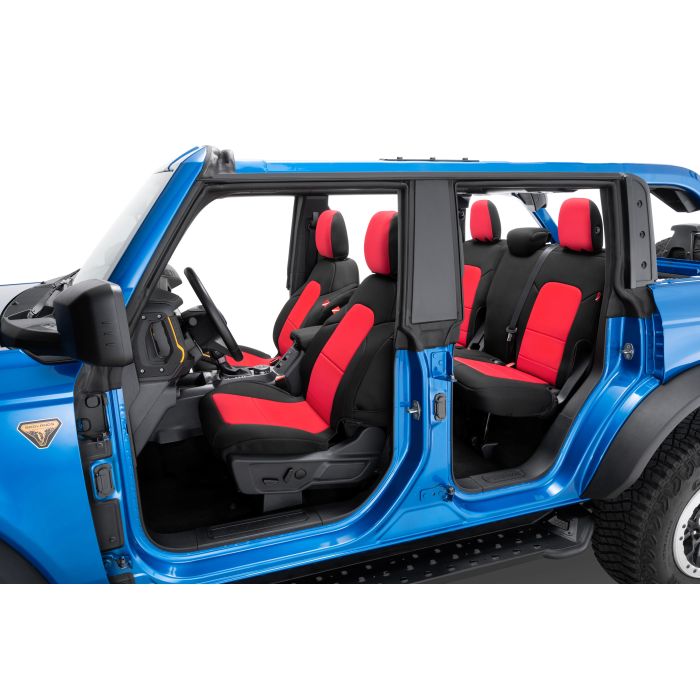 Diver Down  Front & Rear Neoprene Seat Covers w/o Armrest for 21-26 Ford Bronco 4-Door 