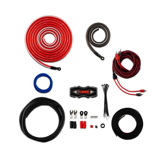 DS18  Amplifier Installation Kit - in Red