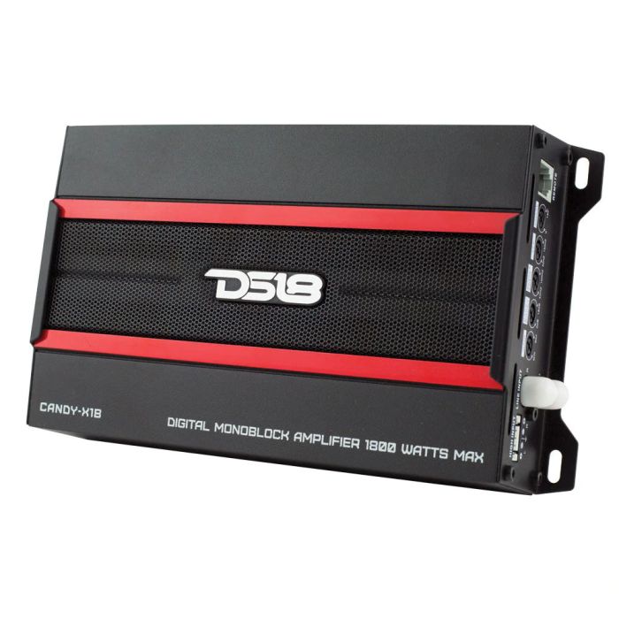 DS18  Compact Class D 1-Channel Monoblock Car Amplifier 