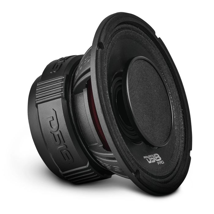 DS18 PRO-HY6.4B PRO 6.5" Coaxial Hybrid Mid-Range Water resistant Cone Loudspeaker with Built-in Driver 225 Watts Rms 4-Ohm 