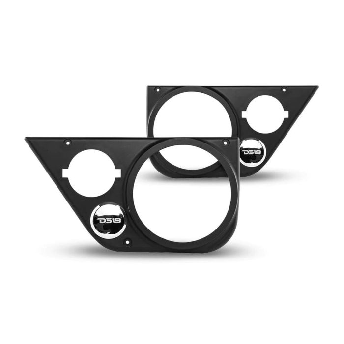 DS18 - JKU Left and Right Back Door Panels (x1 6.5" Speaker, x1 Tweeter) Speakers Not Included