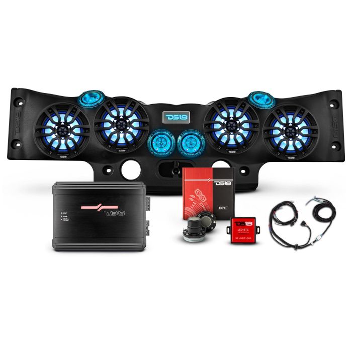 DS18  Overhead Soundbar Package for 07-18 Jeep Wrangler JK