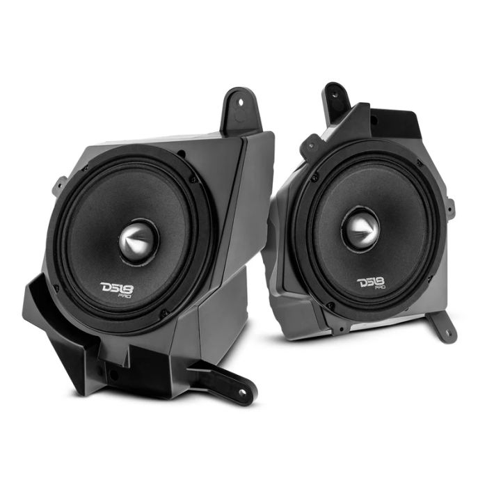 DS18 JP6NEO.FR Loaded 6.5" Dash Enclosures with PRO-FR6NEO 225 Watts Rms  for 18-25 Jeep Wrangler JL & Gladiator JT