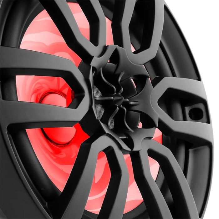 DS18  NXL 8" 2-Way Coaxial Marine Speaker with LED RGB Lights  