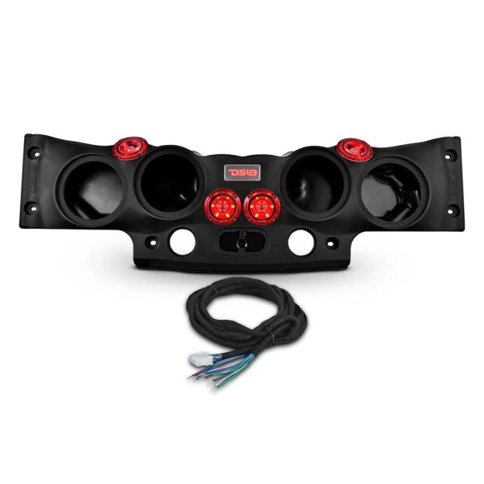 DS18  Overhead Bar System with 4 PRO-TW4L Tweeters & 2 Drivers PRO-DRNSC1.5  for 07-18 Jeep Wrangler JK