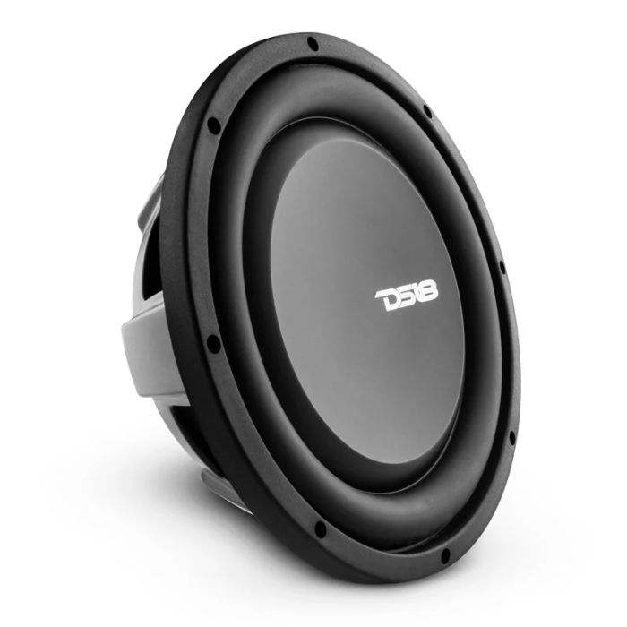 DS18 PSW10.4D PS Shallow-Mount Water Resistant 10" Subwoofer 500 Watts Rms DVC 4-Ohm 