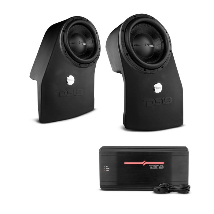 10"wheel well sub enclosure SPEAKER/AMP COMBO