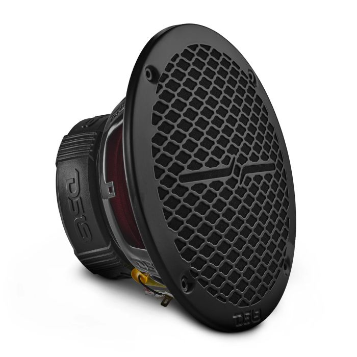 DS18 PRO-ZT8 PRO-ZT 8" Coaxial Mid-Range Loudspeaker with Water-Resistant Cone Built-in Bullet Tweeter and Grill | 275W RMS 4-Ohm 