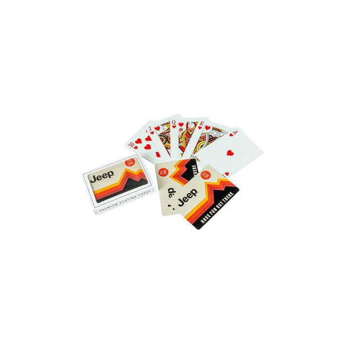 Jeep Merchandise  Jeep Logo Playing Cards 