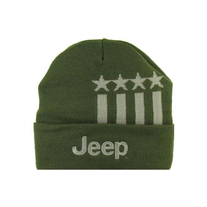 DSC HAT JEEP STARS AND STRIPES GRN
