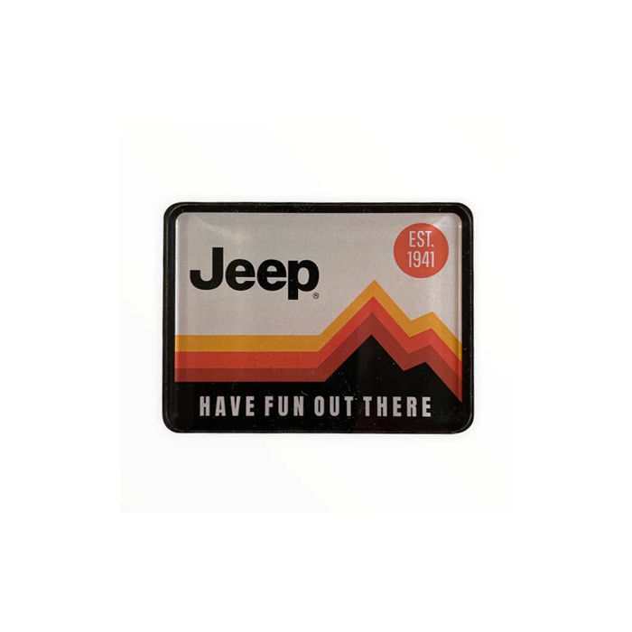 Jeep Merchandise MAG-HFOT Jeep Have Fun Out There Magnet 