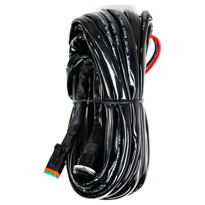 DV8 Offroad UNWH-03 40 Amp Wire Harness with DT Connector & Switch 