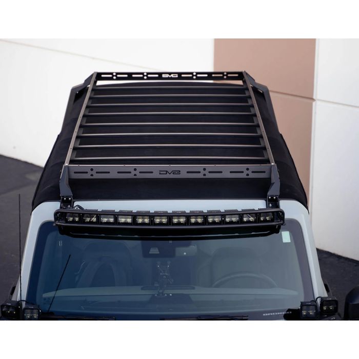 DV8 Offroad RRBR-01 Soft Top Roof Rack for 21-26 Ford Bronco 4-Door
