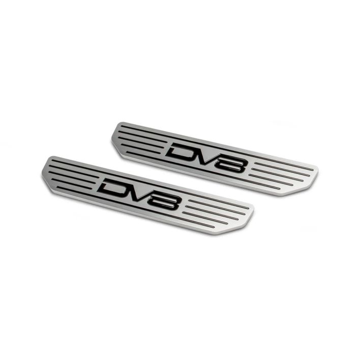 DV8 Offroad D-JL-180014-SIL4 Rear Sill Plates with DV8 Logo  for 18-20 Jeep Wrangler JL Unlimited & Gladiator JT