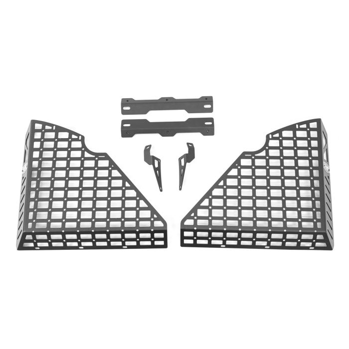 DV8 Offroad MPJK-02 Pocketed Rear Window MOLLE Panels for 07-18 Jeep Wrangler JK Unlimited 4-Door