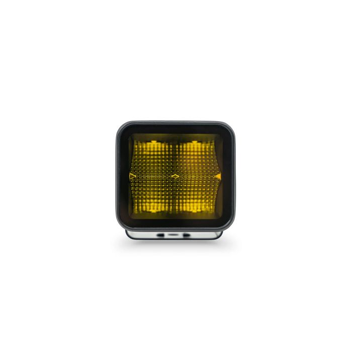 DV8 Offroad BE3EW40W-A 3" Elite Series Amber LED Pod Light - Flood Beam Pattern 