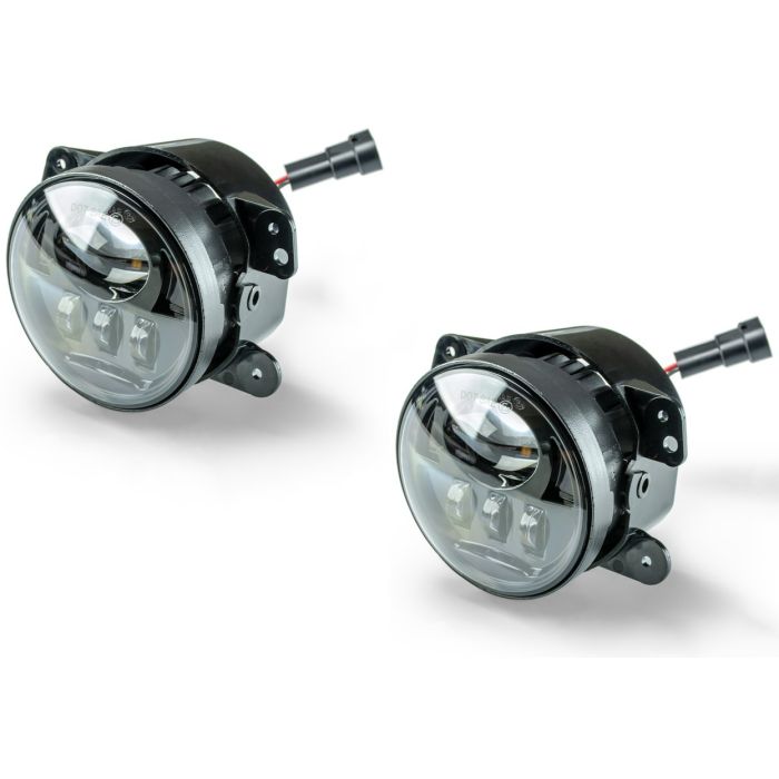 DV8 Offroad BCFLJL-01 LED Fog Lamp Pair for 18-20 Jeep Wrangler JL and Gladiator JT