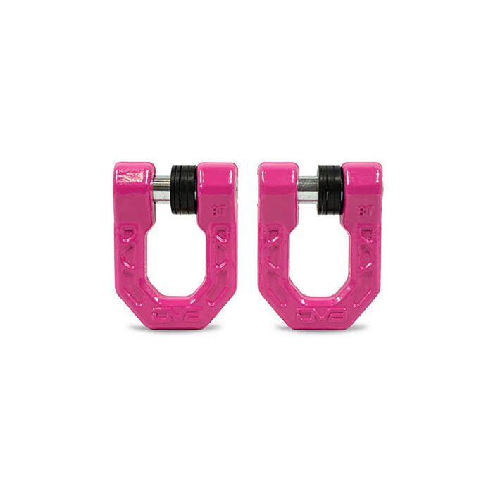 Elite Series D-Ring Shackles | Pair | Pink
