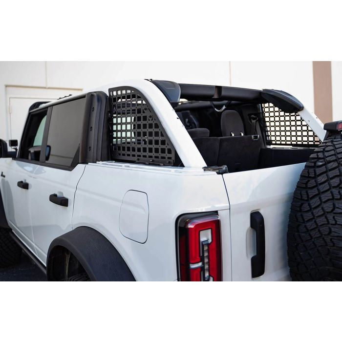 DV8 Offroad  Rear Window MOLLE Panels for 21-26 Ford Bronco 