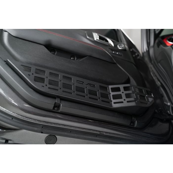 DV8 Offroad  Front Door Pocket Molle Panels for 18-25 Jeep Wrangler JL and Gladiator JT